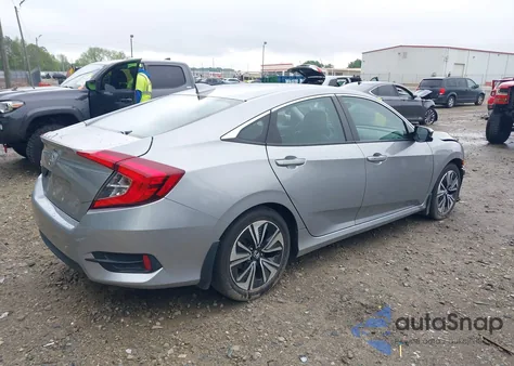 2017 Honda Civic Ex-L from USA, damaged, VIN 19XFC1F77HE026030